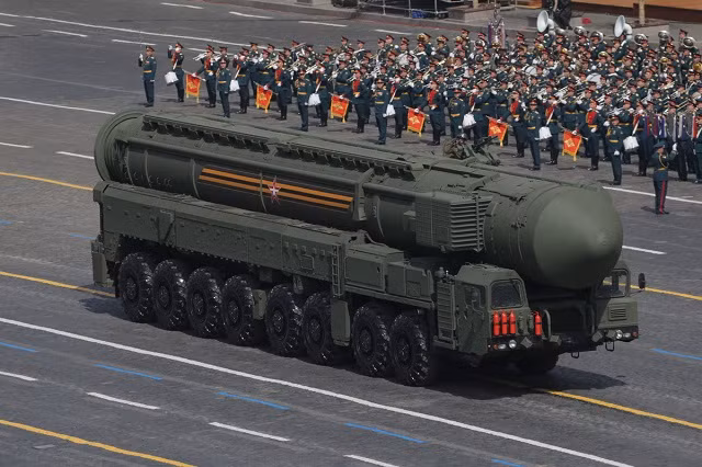 Dàn khí tài Nga xuất hiện trong buổi diễn tập lễ duyệt binh kỷ niệm Ngày chiến thắng ảnh 7