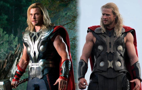 Chris Hemsworth và Bobby Holland Hanton trên trường quay phim "Thor". 6-bobby-6071-1425258995.jpg