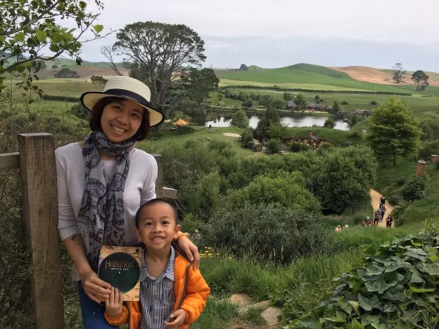 Ngoài nghiên cứu, chị Hoa còn được học về Ako qua hành trình giáo dục của chính con trai mình.