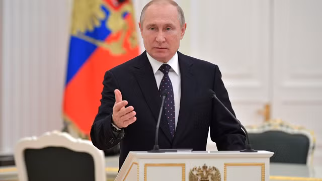 Tổng thống Nga Putin.