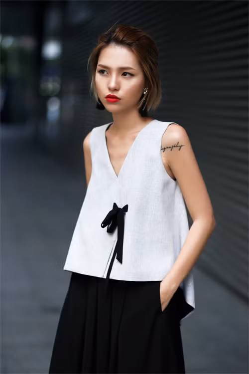 ve cuon hut la ky cua nu nhiep anh xinh nhu hoa hau - 1