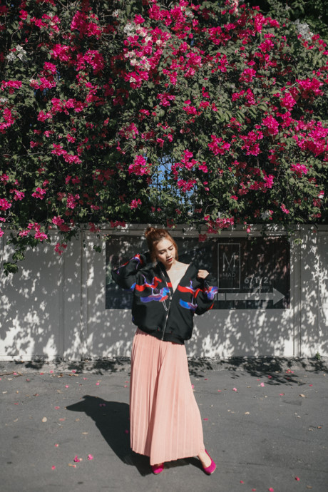 Diễn viên Lan Ngọc khoe street style trẻ trung - Ảnh 3 Dien vien Lan Ngoc khoe street style tre trung - Anh 3