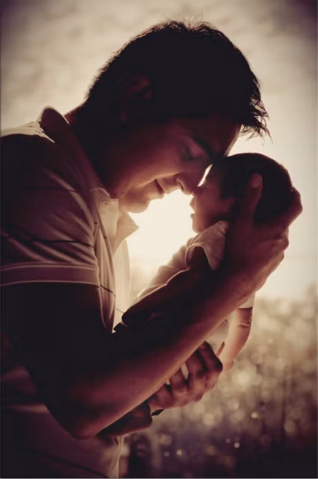 10 buc anh dang yeu cua nhung ong bo hanh phuc va nhung dua con - Anh 4