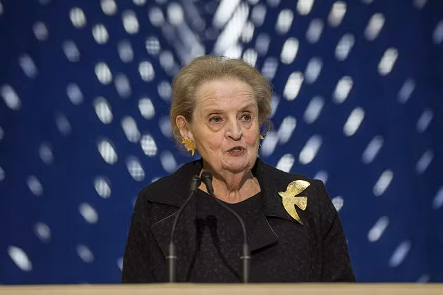 Cựu Ngoại trưởng Mỹ Madeleine Albright.