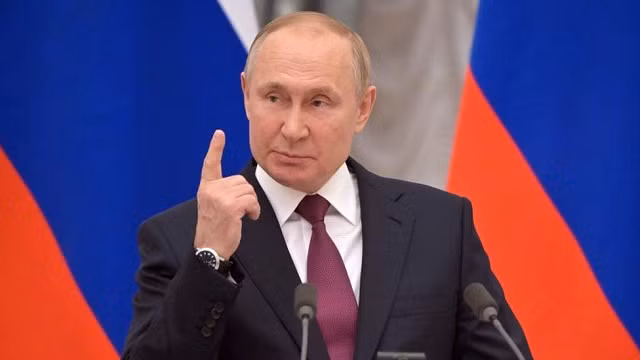 Tổng thống Nga Putin.
