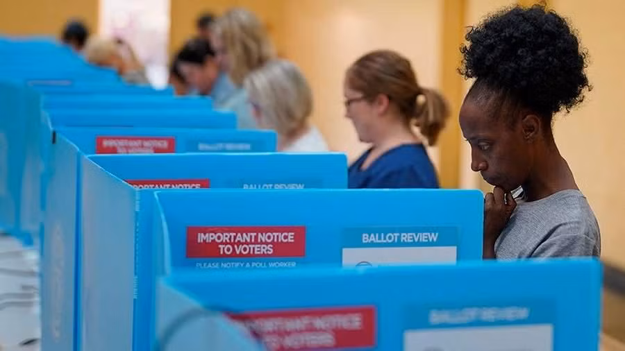 Bầu cử giữa kỳ tại Mỹ.