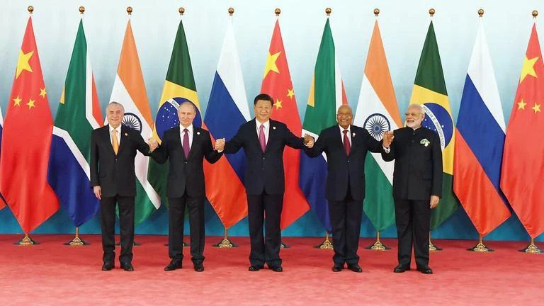 Đại diện các thành viên khối BRICS