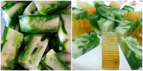 Cach lam thach rau cau son thuy la mat nhin la muon an lien - Anh 4