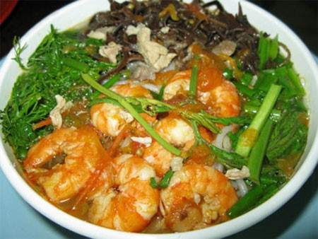 Cách làm bún tôm đơn giản mà ngon, giàu dinh dưỡng cho bữa sáng - Ảnh 2 Cach lam bun tom don gian ma ngon, giau dinh duong cho bua sang - Anh 2