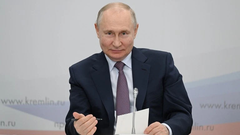 Tổng thống Nga Vladimir Putin.