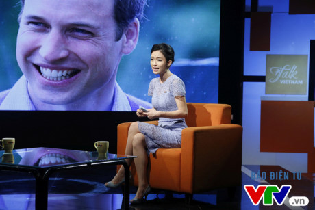 MC Thùy Dương VTV4 bất ngờ với sự gần gũi của Hoàng tử William - Ảnh 5 MC Thuy Duong VTV4 bat ngo voi su gan gui cua Hoang tu William - Anh 5