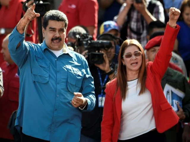 Tổng thống Venezuela Nicolas Maduro và phu nhân