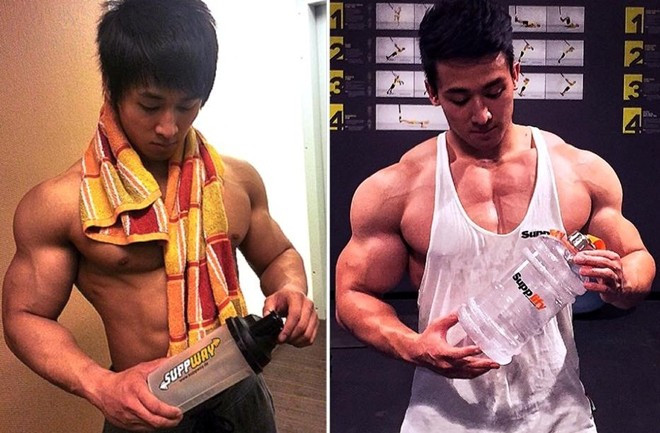 Anh đã tăng 12 kg so với trước đây. Công thức tăng 12 kg, luyện 8 múi của anh chàng điển trai