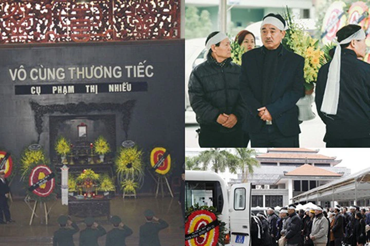 NSƯT Quốc Khánh bơ phờ trong đám tang mẹ, dàn diễn viên Táo quân đến chia buồn