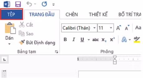 Huong dan khoi phuc file Word 2016 bi loi - Anh 1