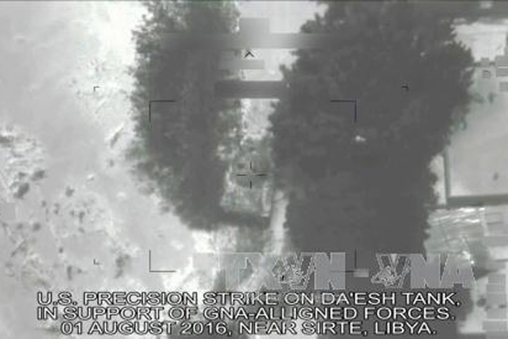 Mỹ ném hơn 26.000 quả bom tại 7 nước trong năm 2016