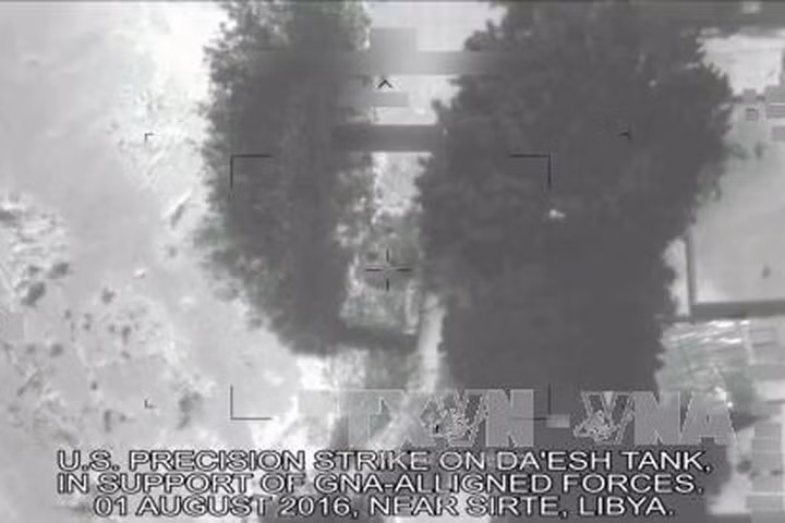 Mỹ ném hơn 26.000 quả bom tại 7 nước trong năm 2016