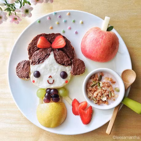 Mach me thong minh cach trang tri mon an sieu dep, be bieng an den may cung them - Anh 17