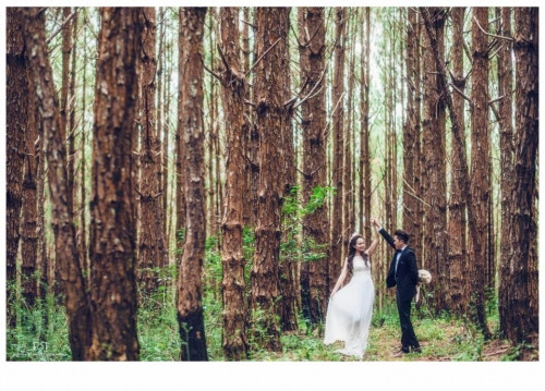 Hoa hậu Diễm Hương tung ảnh cưới đẹp ngọt ngào như cổ tích - Ảnh 6