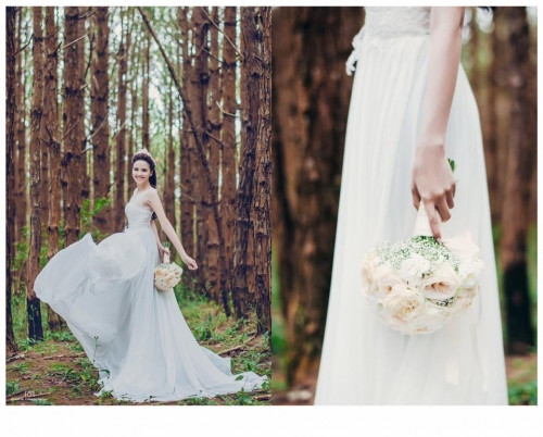 Hoa hậu Diễm Hương tung ảnh cưới đẹp ngọt ngào như cổ tích - Ảnh 8