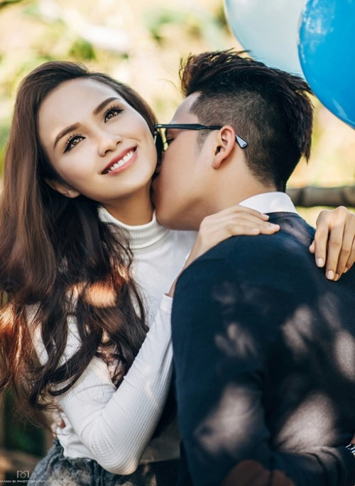 Hoa hậu Diễm Hương tung ảnh cưới đẹp ngọt ngào như cổ tích - Ảnh 10