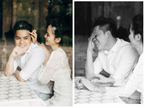 Hoa hậu Diễm Hương tung ảnh cưới đẹp ngọt ngào như cổ tích - Ảnh 9