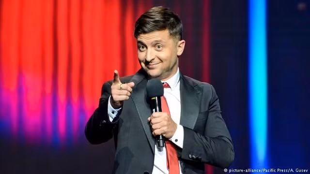 Ứng cử viên tổng thống Ukraine, diễn viên hài Vladimir Zelensky