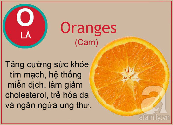tac dung cua cac loai qua tu a den z tac dung cua cac loai qua tu a den z