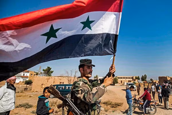 Lực lượng quân đội Syria.