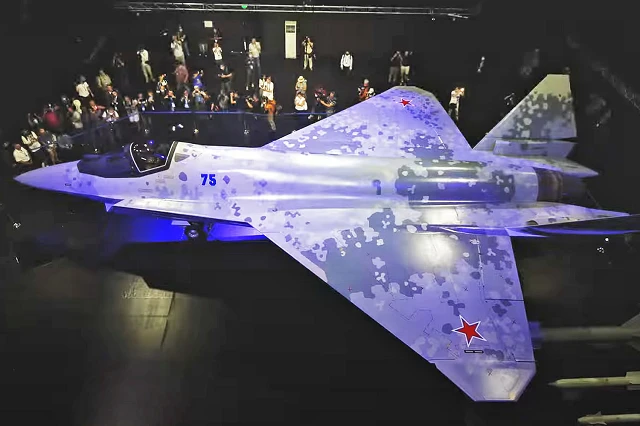 Tiêm kích Su-59 Checkmate.