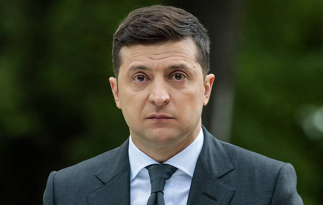 Tổng thống Ukraine Zelensky.