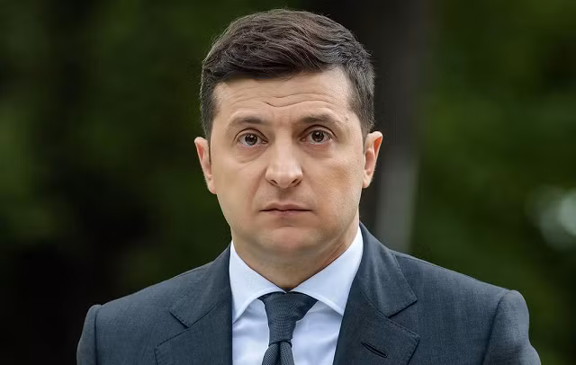 Tổng thống Ukraine Zelensky.