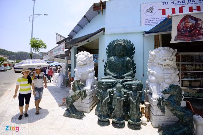 Ngọn núi đẹp nhất Ngũ Hành Sơn nhìn từ bầu trời