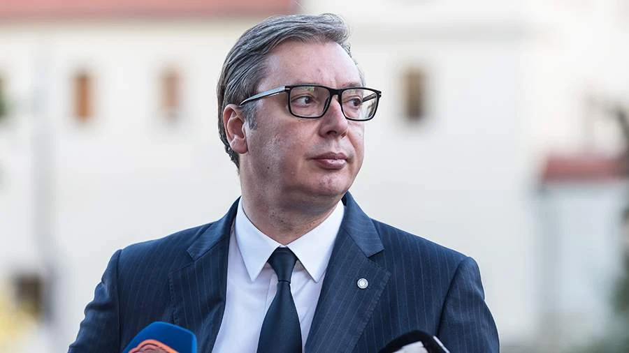 Tổng thống Serbia Aleksandar Vučić.