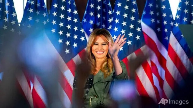 Đệ nhất phu nhân Mỹ Melania Trump.