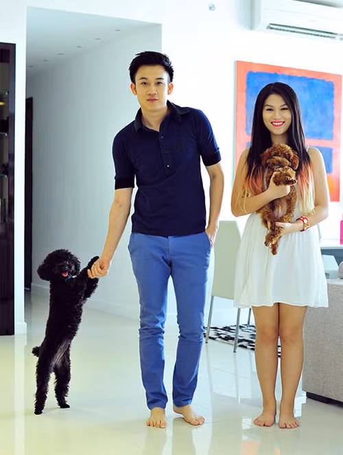 Hà Tăng cưng nựng cún như con ảnh 7