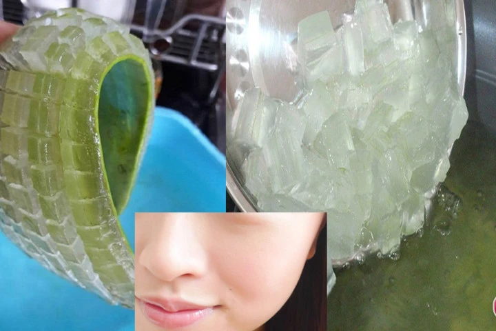 Cách nấu nước nha đam ngon ngọt, không lo đắng nhớt mà còn trẻ hóa da hiệu quả