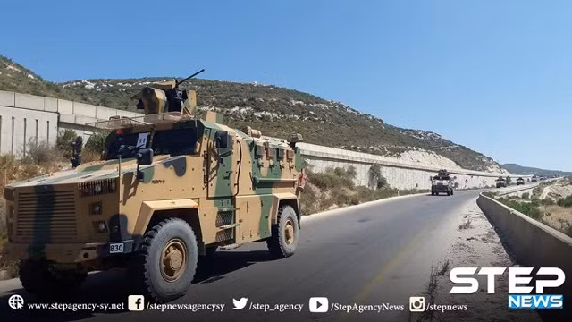 Đoàn xe của quân đội Thổ Nhĩ Kỳ tiến vào Syria