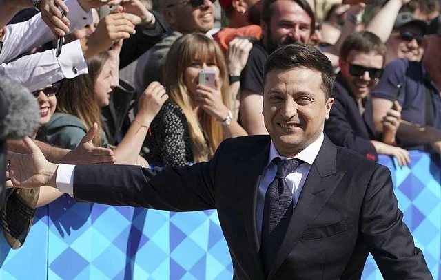 Tân TT Ukraine Vladimir Zelensky