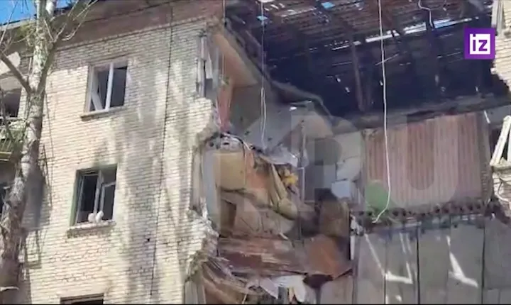 Video tấn công tên lửa vào Lugansk 