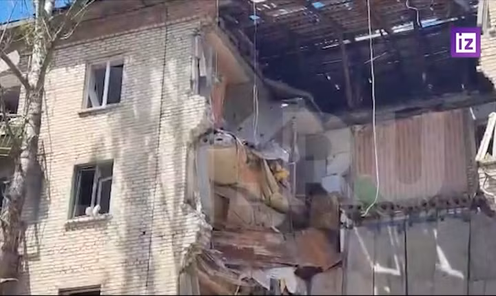 Video tấn công tên lửa vào Lugansk 