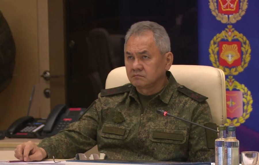 Bộ trưởng Quốc phòng Nga Sergey Shoigu.