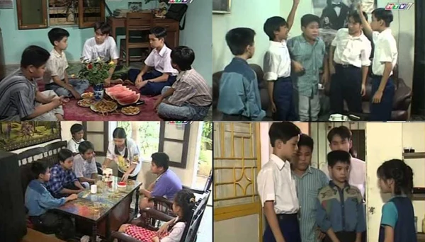 Những hình ảnh quen thuộc một thời với các khán giả Việt gần 20 năm trước.
