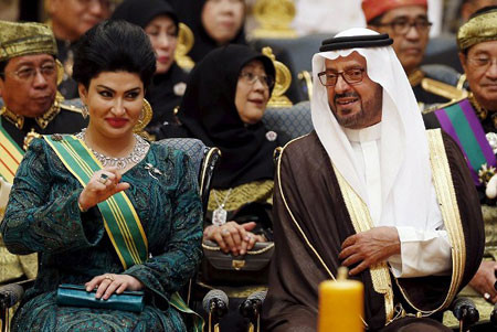 Đám cưới vàng của hoàng gia Brunei