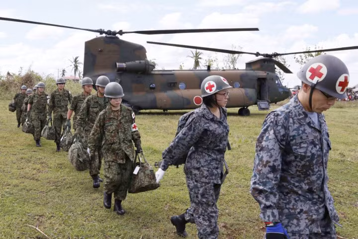 Binh lính Nhật Bản. (Nguồn: Kyodo)