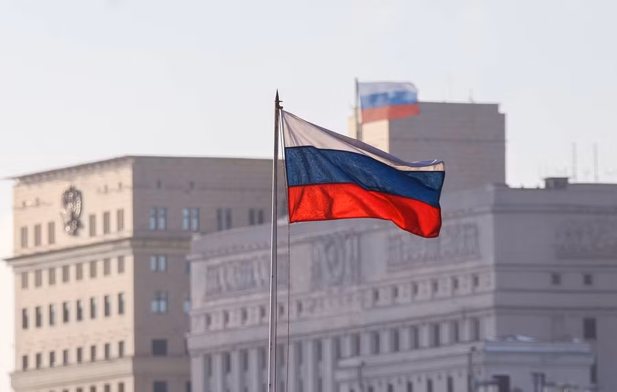 Quốc kỳ Nga.