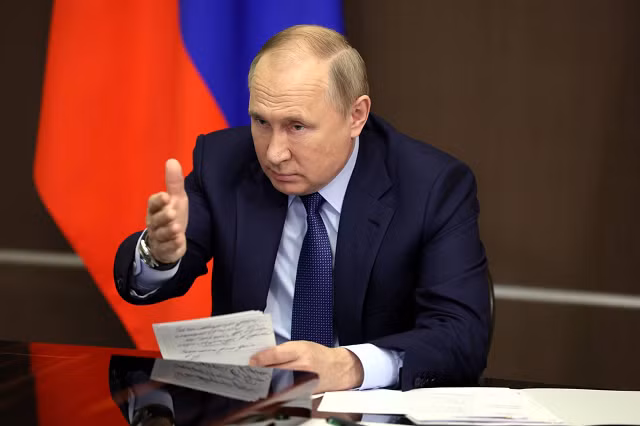 Tổng thống Nga Vladimir Putin.