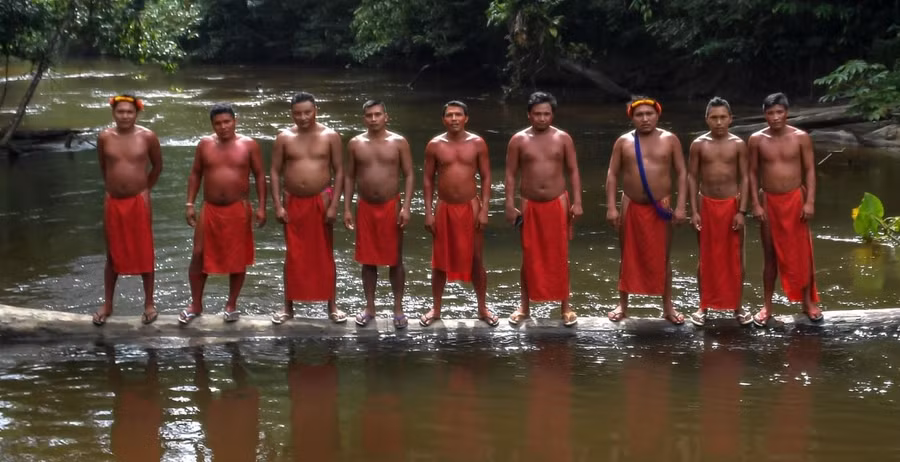 Những người đàn ông của bộ lạc Waiapi