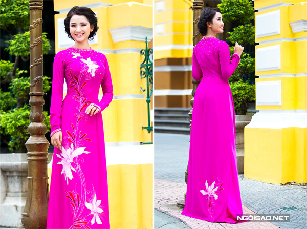 Áo dài hoa "phá cách" cho cô dâu ngày cưới ảnh 13 36-2409-1437707141.jpg