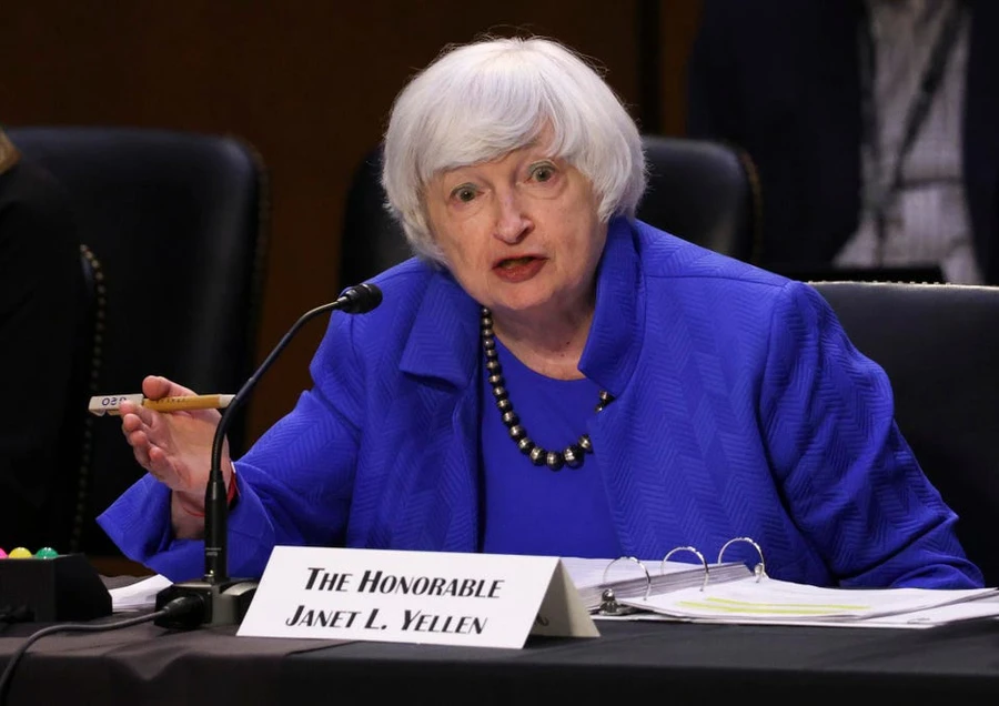 Bộ trưởng Tài chính Mỹ Janet Yellen.